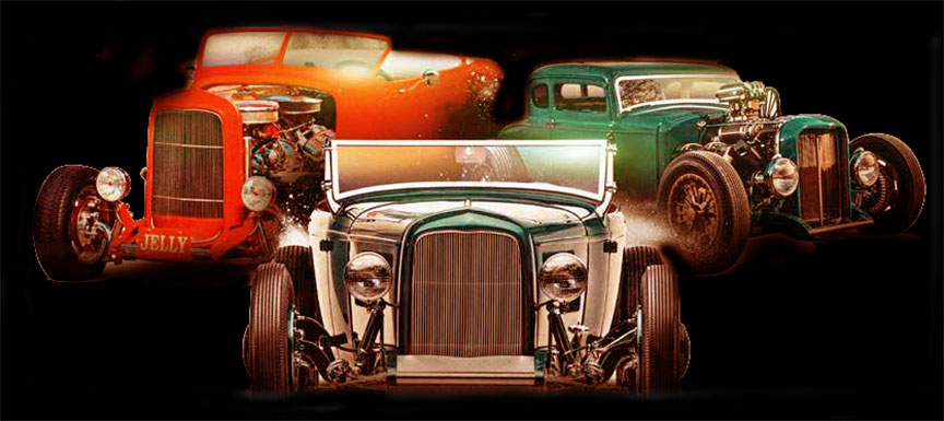 Images of 1930's and 1940's Hot Rod's in an article about Hot Rod Maintenance